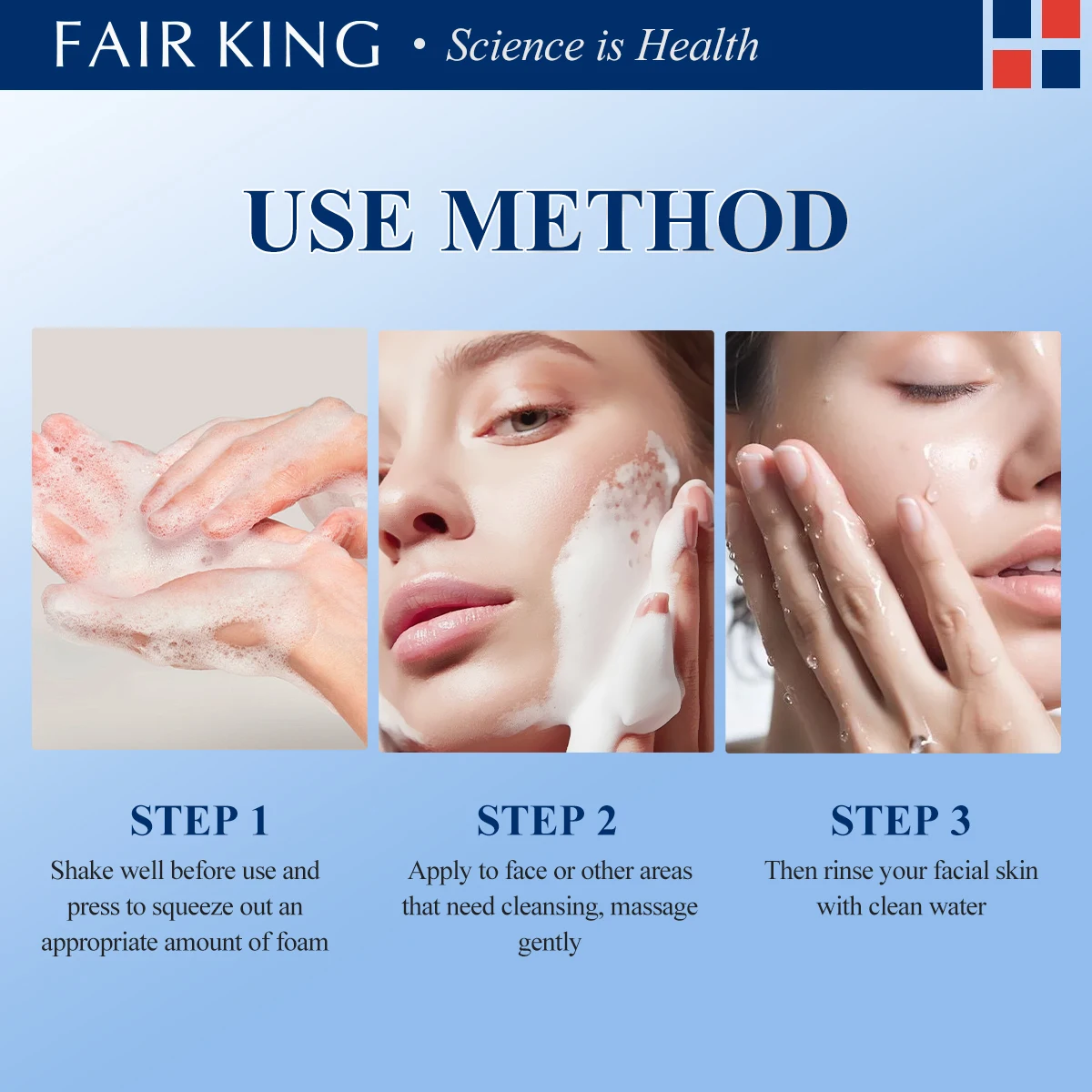 Foaming Exfoliating Mousse Deep Remove Cleaning All Skin Types Wash Face Smooth Moisturizing Skin Exfoliator Unblock Pores 60ML 6