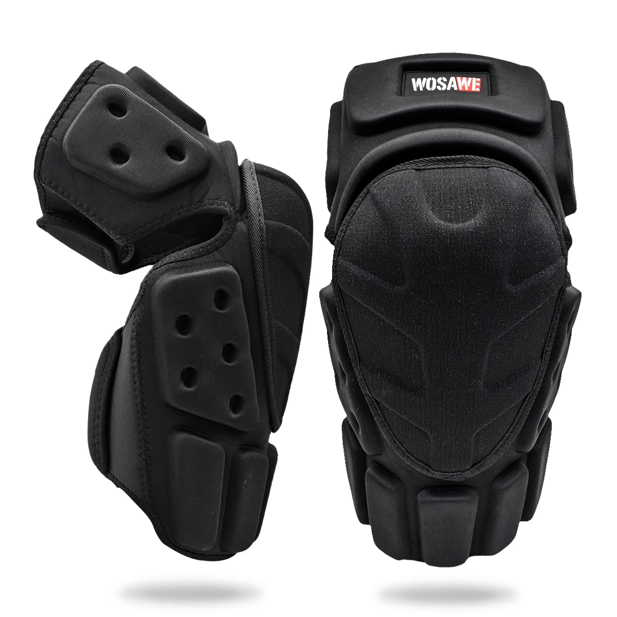 WOSAWE Adjustable Knee Protector Motorcycle Motocross Tactical Sport Riding Cycling Skating Ski Knee Pads Kneepad Brace Support knee pad knee support knee support sleeve knee brace