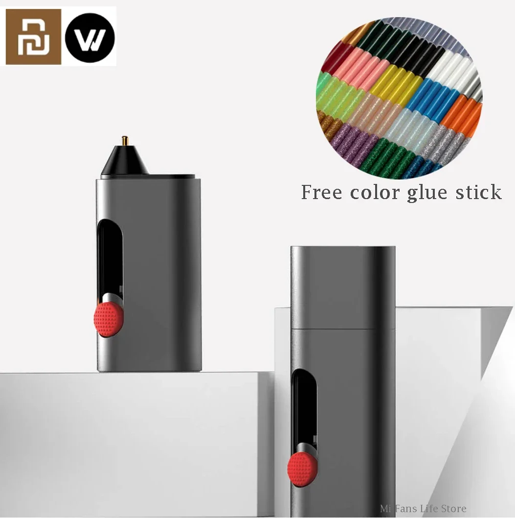 

Мини-термоклеевой пистолет от Wowstick, набор электрических термоплавких пистолетов, профессиональный инструмент для ремонта, с зарядкой Type-C