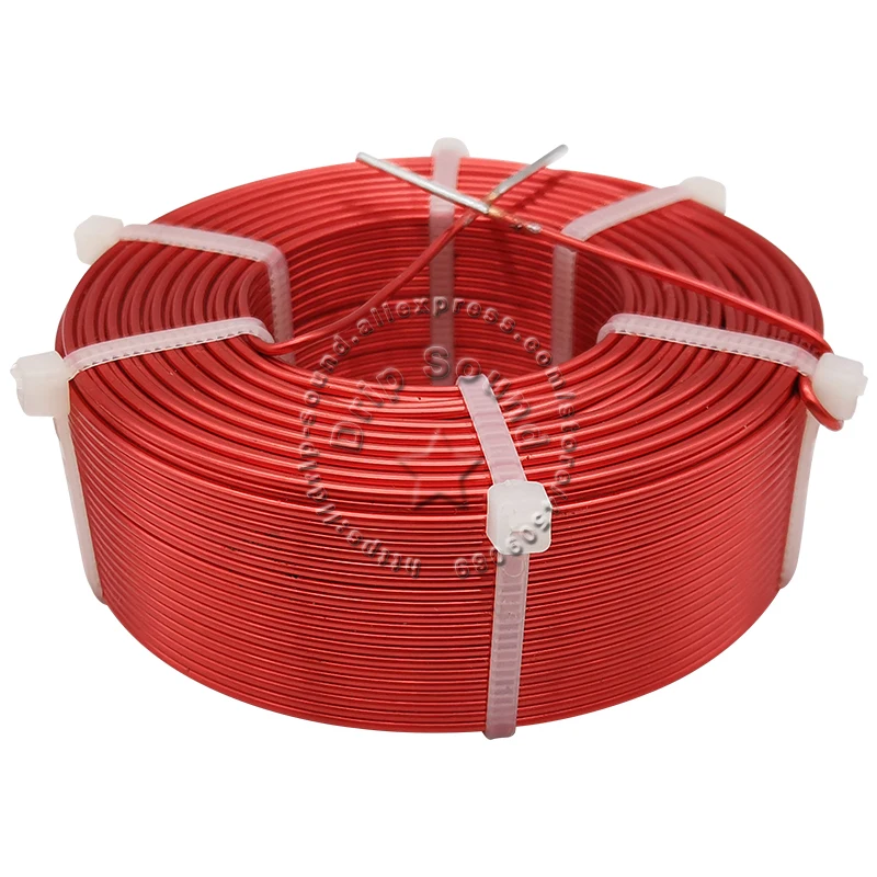 

1pcs 1.2mm 2.0mH-4.8mH Speaker Frequency Divider Crossover Audio Amplifier Inductor 4N Oxygen-Free Copper Wire Coil #Red