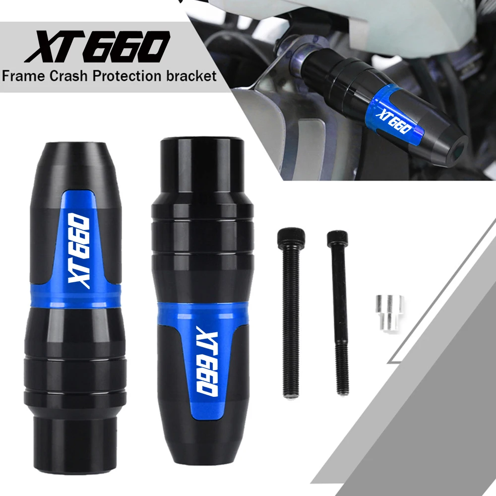 

Exhaust Frame Sliders Crash Pads Falling Protector Motorcycle Accessories For YAMAHA XT660 XT 660 X/R 2004-2017 2016 2015 2014