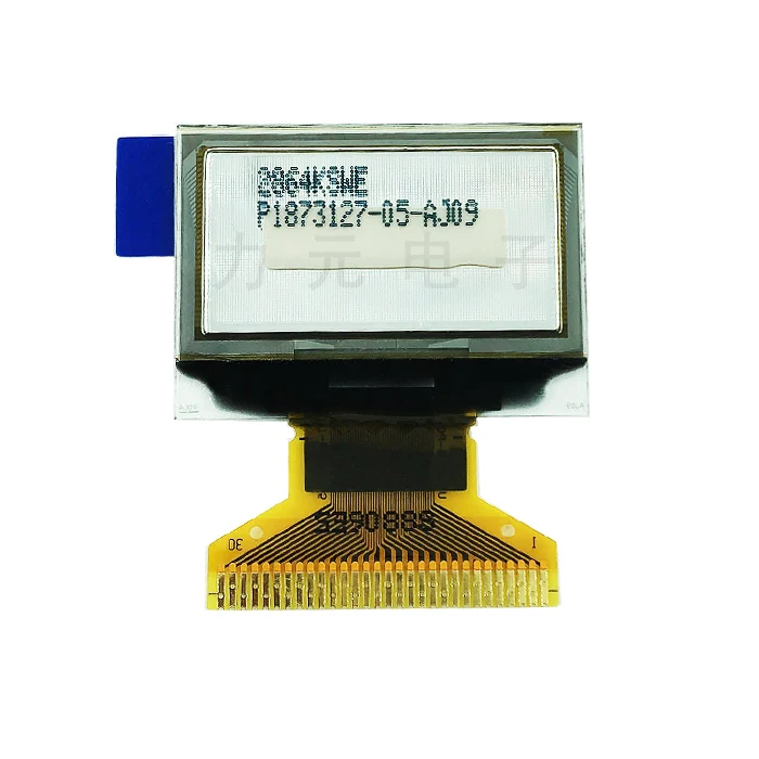 0.96 ġ Oled ũ 128x64SSD1306 WiseChip 2864HSWEG01 Youjing UG-2864KSWEG01