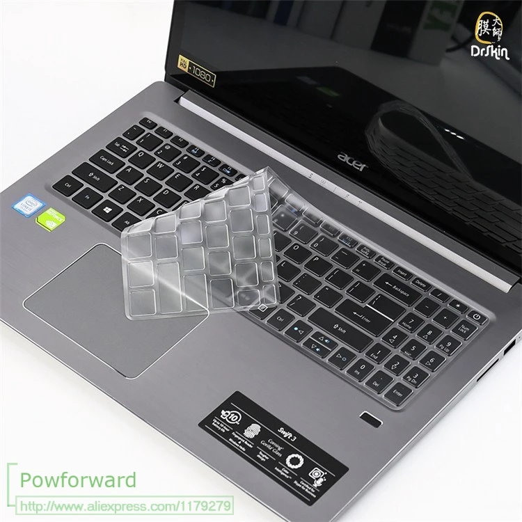Keyboard Cover laptop TPU Protector Notebook Skin For Acer Aspire 3 A315-55G A315-55 A315-54 A315-54K Aspire 5 a515-54g 15.6''