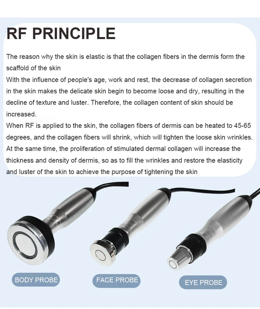 NubianCenter 3-in-1 RF Skin Tightening System – Face, Eye & Body Rejuvenation Machine