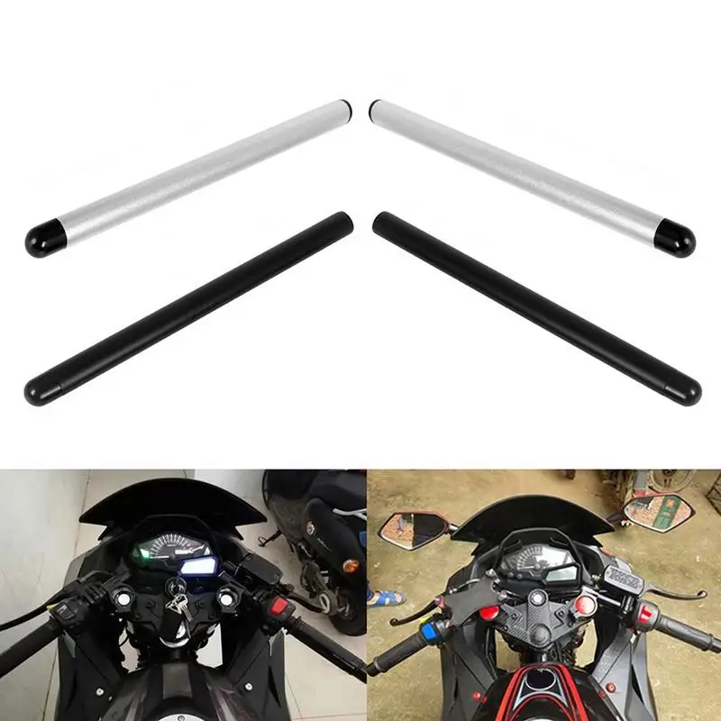 

Universal Motorcycle Accessories Carbon Fiber 22mm Handlebar Handle Bar 7/8 Clip On Rods Replacement Aluminum 2 Pcs