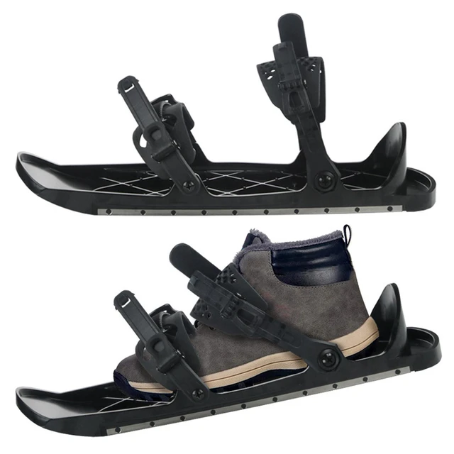 Multifunzione Snowblades sci scarpe facile da usare tavola corta scarpe da  Snowboard scarponi da sci per