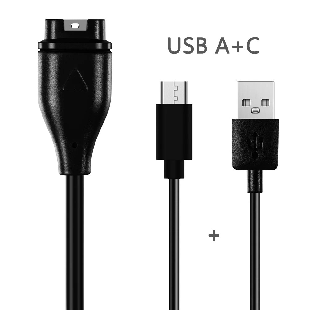 Chargeur De Montre Pour Garmin Fenix 6 6s 6x Pro 5 5s 5X Plus Vivoactive 3 4 4s Forer For