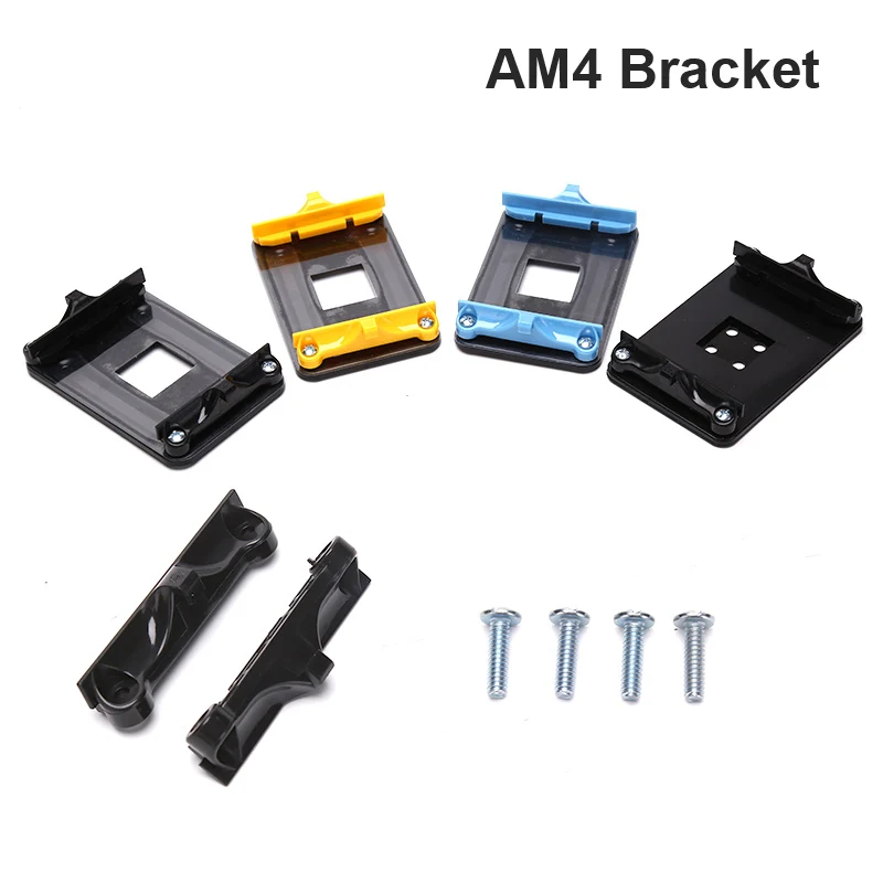 CPU Heatsink Mount Bracket Back Plate AMD RYZEN Socket AM4 CPU Fan Cooler Heatsink Radiator Socket Back Backplate cpu heatsink backplate