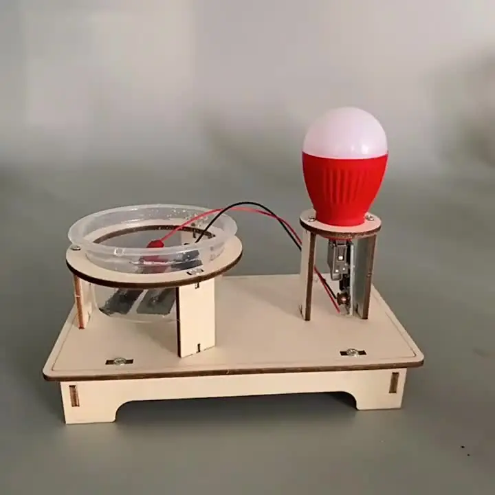 Детские научные игрушки DIY STEM набор для обучения технологической физике забавные