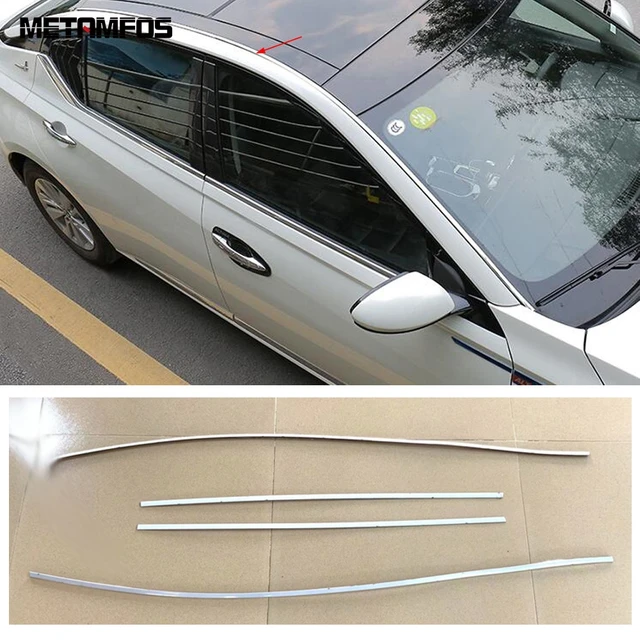 For Nissan Altima 2019-2021 2022 Stainless Steel Car Roof Front