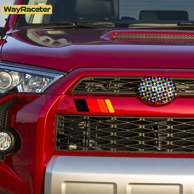 TOYOTA Sticker Retro Tacoma 4Runner Land Cruiser FJ Rav4 Set Of - Foto 2