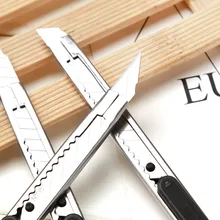 

Stainless Steel Utility Knife Mini Portable Metal Quick Release Knife Student Stationery Office Paper Cutter Carton Cutter