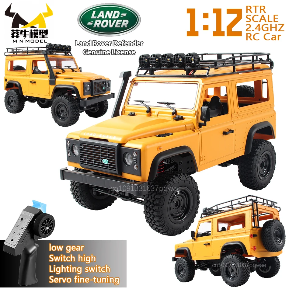 MN MODEL 1:12 Scale RTR Version WPL RC Car 2.4G 4WD MN99S RC