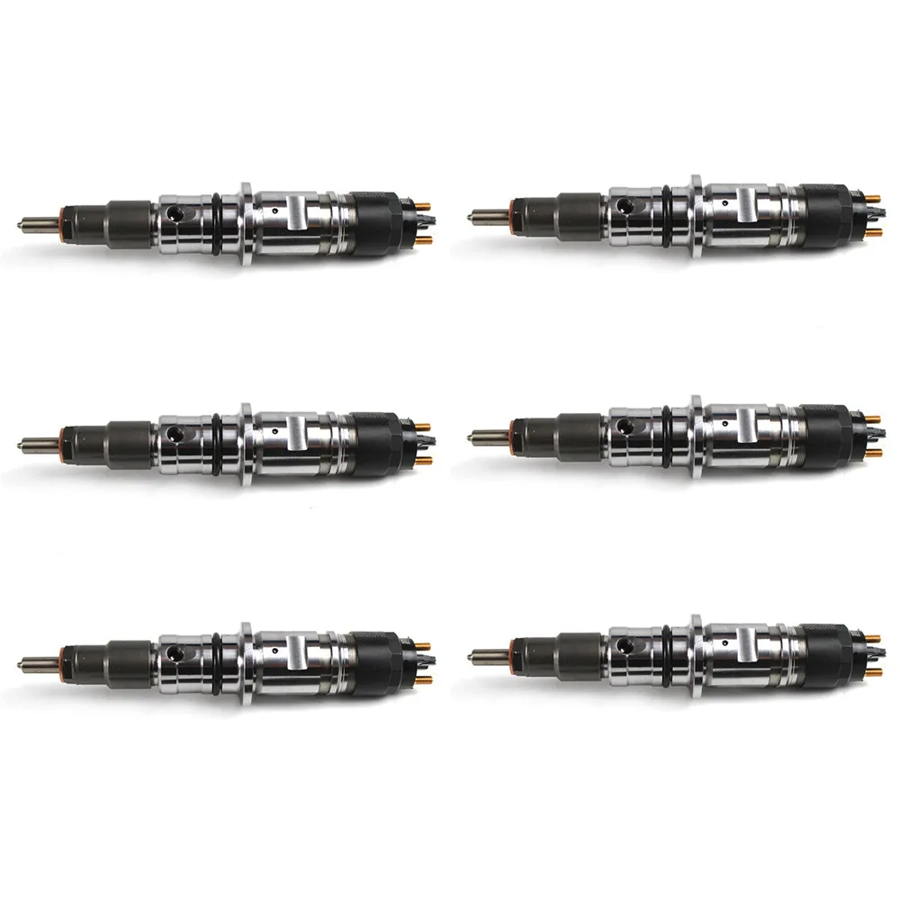 

Топливные форсунки для 07-12 Cummins Dodge Ram 2500 3500 Truck 6.7L 4940095 4940096 0986435518 0445120050 68069384AA 68027067AA, 6 шт.