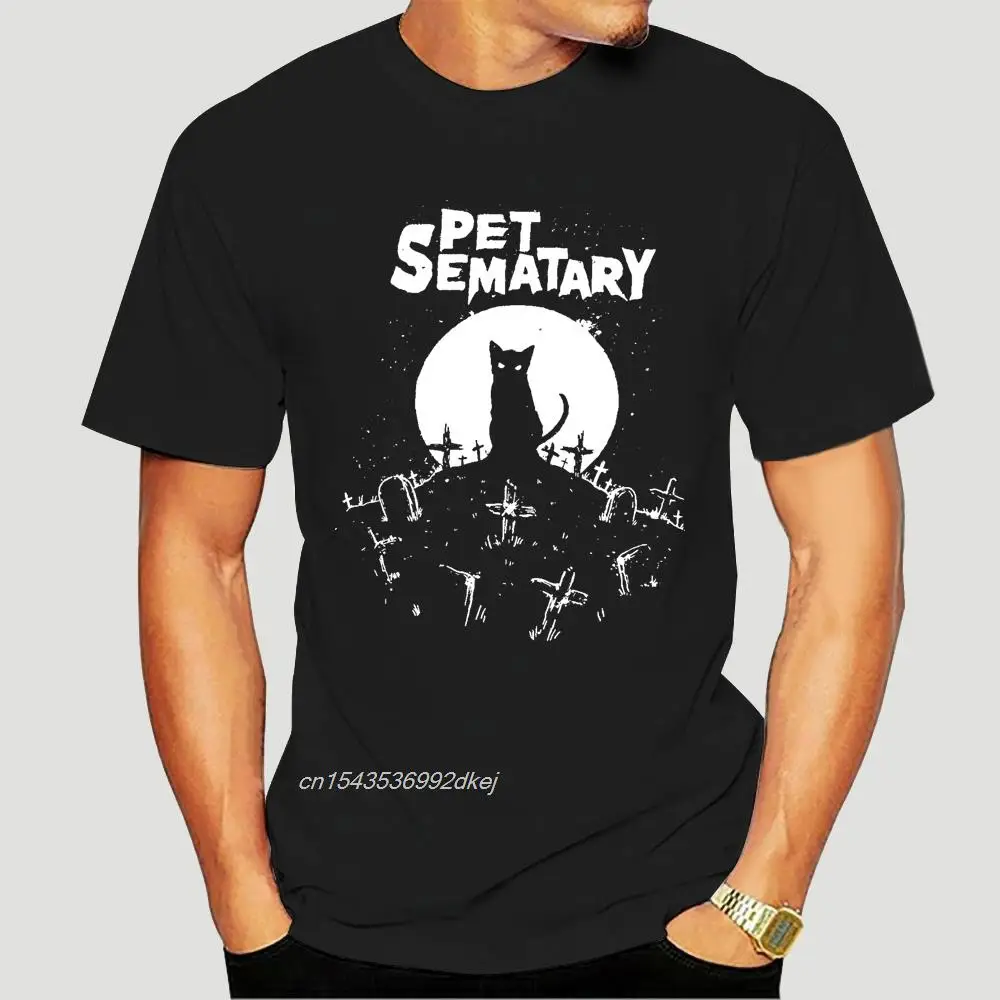 

New Pet Sematary Stephen King 1983 Mens VintageT-Shirt 2010A