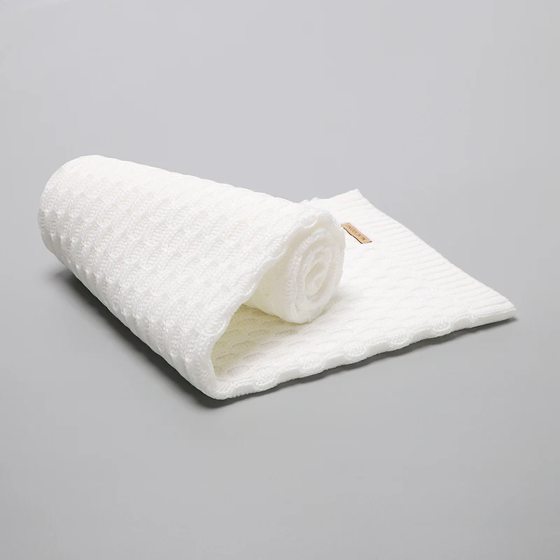 Super Soft Baby Blankets Newborn Infant Kids Boy Girl Stroller Swaddle Wrap Mats Lightweight Knit Toddler Throw Receiving Quilts 3
