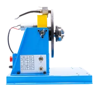 110/220V HD-10 Mini Semi-automatic Welding Positioners Welding Turntable Rotary Welding Table Rotator with K01-65 Chuck 2