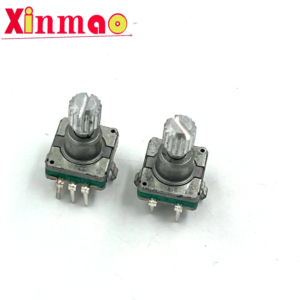 DAOKI 6PCS EC11 Rotary Encoder Code Switch 5Pins 20mm Digital Potentiometer Push Button Switch For Arduino With 6pcs Knob Cap