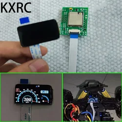 RC Car Simulated Cockpit Linked Instrument Panel Interior for 1/14 Tamiya RC Truck Tipper Scania 770S Actros 3363 Volvo MAN Part