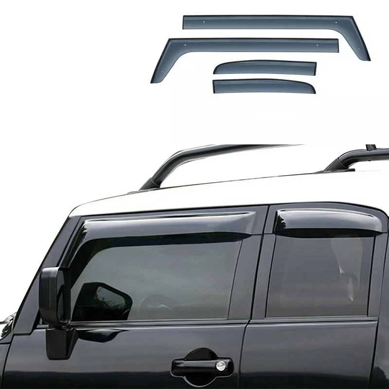Visiera Per Finestra Per Toyota Fj Cruiser 2007-2022 Protezioni Weathershield Parasole Parapioggia Protezioni Accessori Per Auto Styling