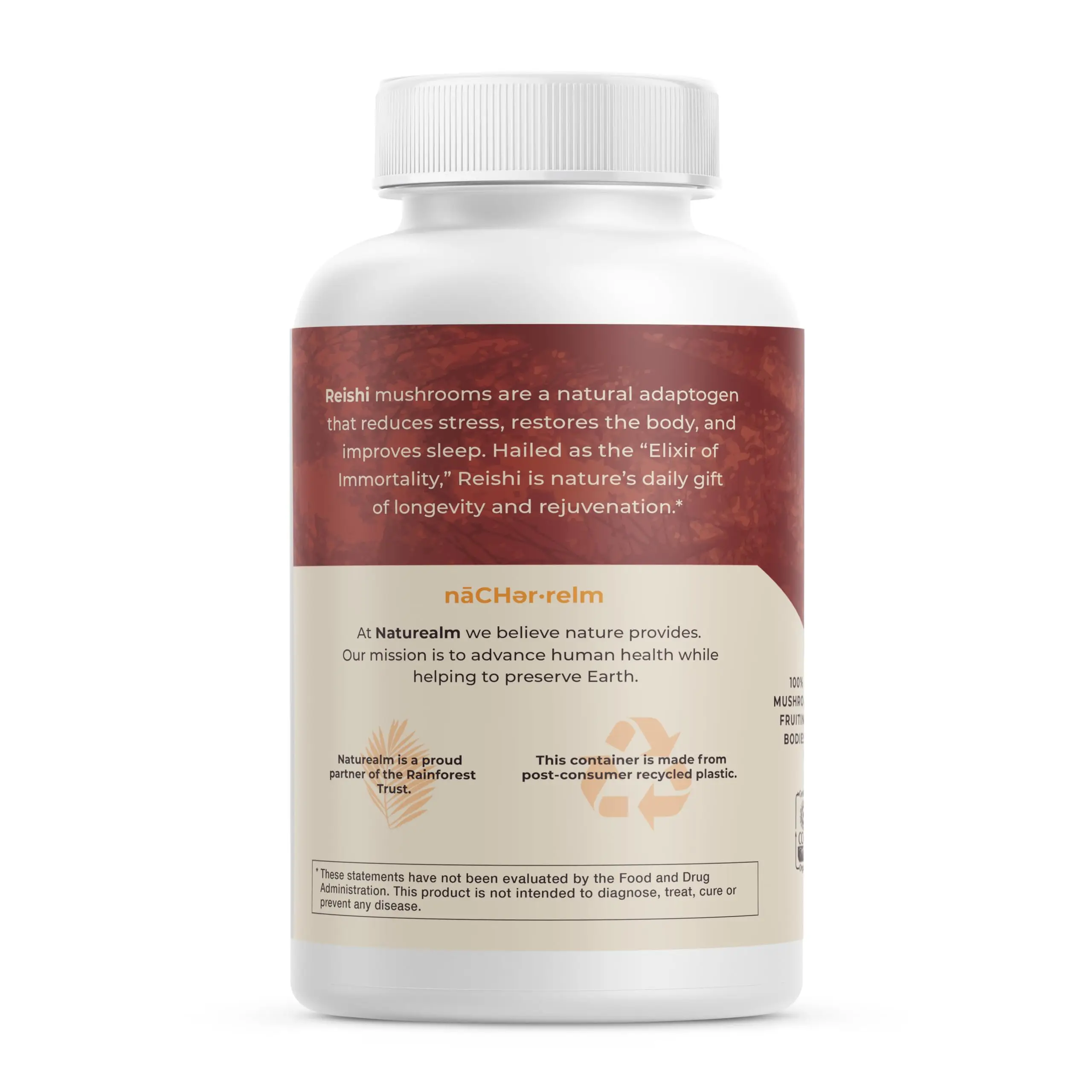 Health Supplement Ganoderma lucidum natural adaptive agent regulates restores body relieves stress immunity