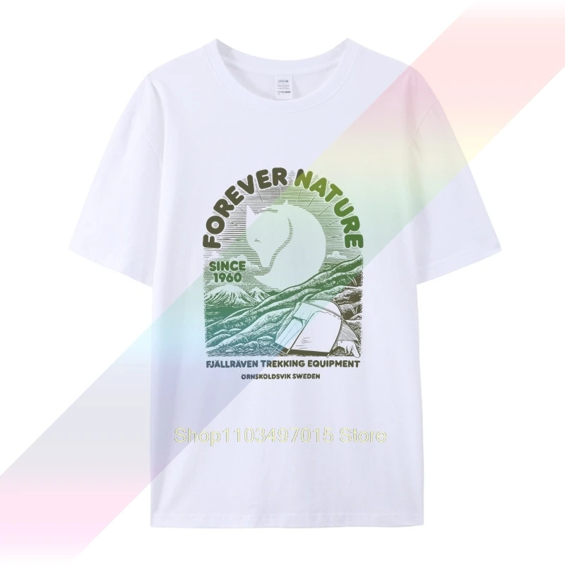 Fjall Custom Men White T-Shirt Tee 2020 Fashion T Shirt Cheap Tee 2020 Hot Tees Black Size S-3Xl T-Shirt Divertente Tee Raven T-Shirt