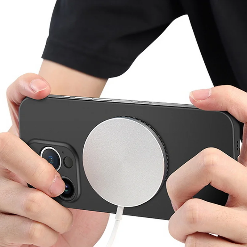 Ultra Thin Magnetic Frameless Matte Phone Case - Hard PC Protection Cover