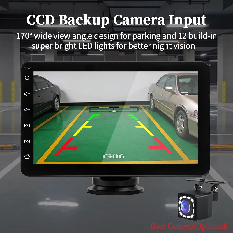 SINOVCLE 7" Portable Wireless Carplay Android Auto Car Radio Multimedia Player IPS Touch Screen AUX USB Bluetooth Mirror Link S829009d5f69d4aa5975a16bc6a35e66bM