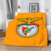 Printed Blanket Football Club B-Benficas Picnic Blankets Warm Blanket Soft and Comfortable Blanket Home Travel Birthday Gift 5