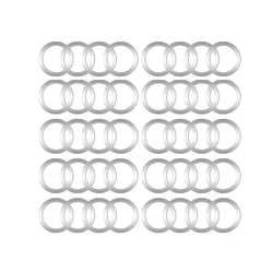 Aluminum Car Interior Decoration Sticker Badge Decal - 2/5/10pcs Set (10pcs AUDI)