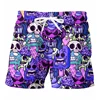 Summer Basketball Men's Floral Beach Cute Board Man Swimsuit Rainbow Shorts Pants Dry Sports Swim Wear Hawaii Big Size Swimwear 3