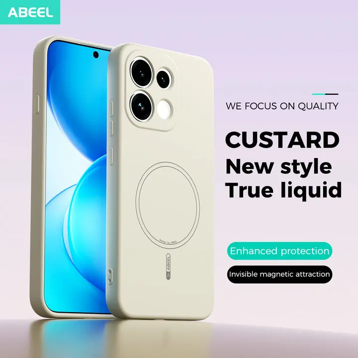 Shockproof Armor Camera Protection Case with 360° Magnetic Back Cover