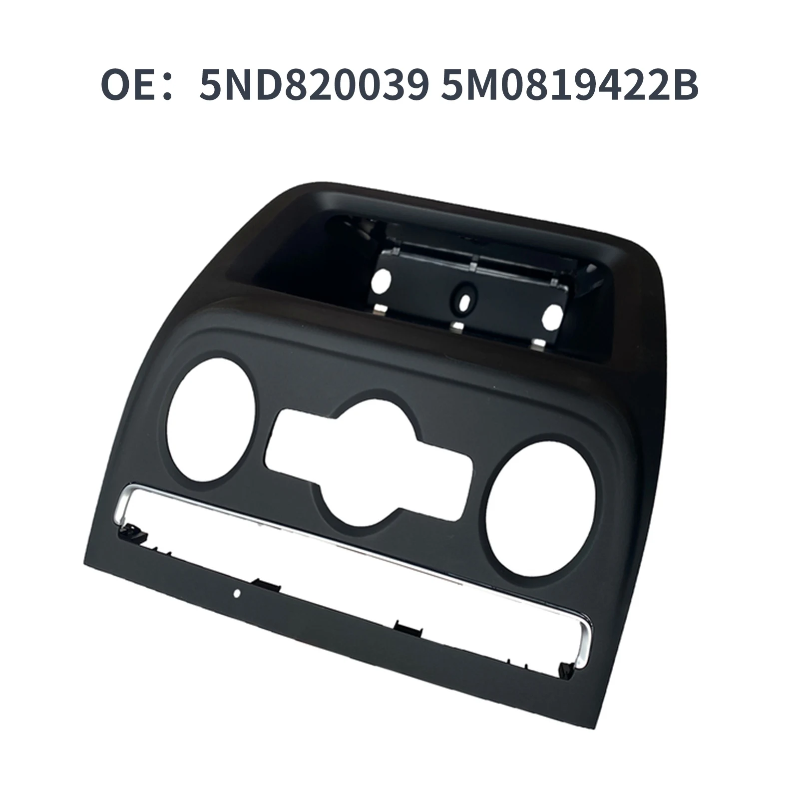 Front Air Conditioning Dash Trim Control Cover for Tiguan 2011-
