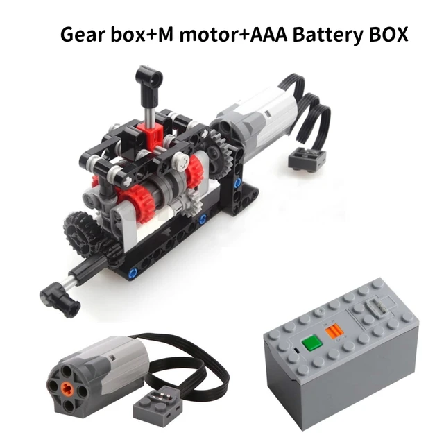 MOC High-tech Speeds Gearbox Manual Transmission Kit DIY