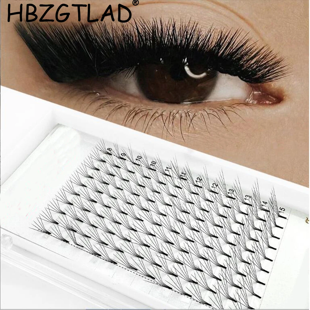 

HBZGTLAD Premade ресницы для ресниц 6D L Curl M curl специальные лосины для наращивания тонкие остроконечные ресницы megavolume норковые шелковые ресницы