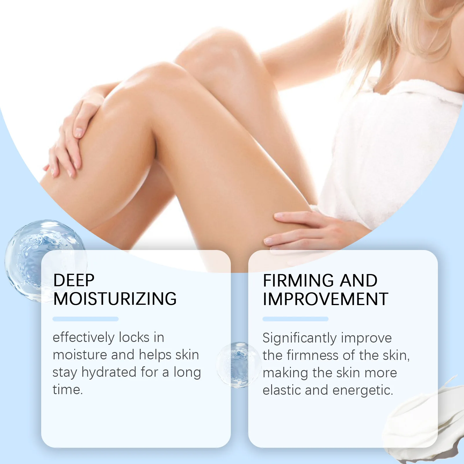 Body Firming Cream Improve Dullness Sagging Skin Refresh Tighten Repair Dryness Hydrate Fade Fine Line Moisturizing Body Lotion 3