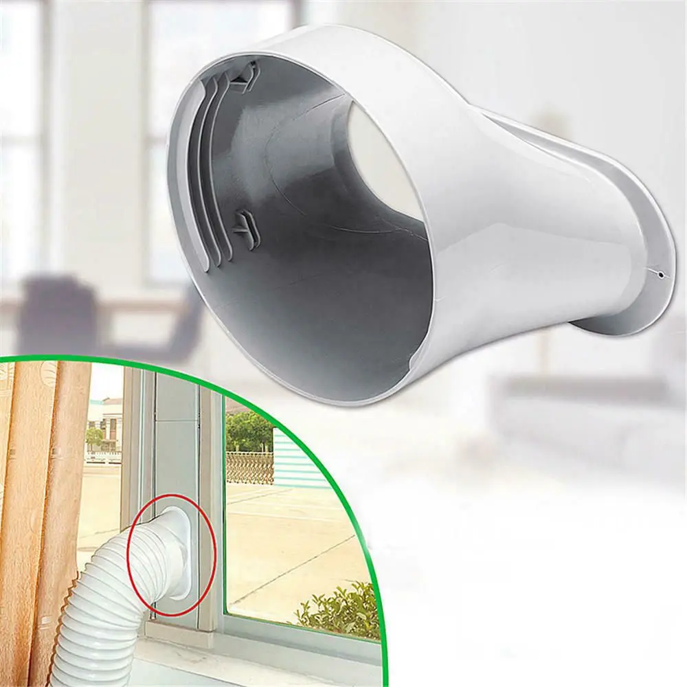 Air Conditioner Accessories Newest Portable Window Kit Slide Plate Adjustable Adaptor Wind Shield Exhaust Hose Tube Connector Air Conditioner Accessories