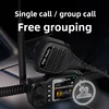 New Car Walkie Talkie Zello Mini Car Radio Android Bluetooth WIFI 4G Public Network Sim Card Long Range mobile Poc Radio TK-8900 3