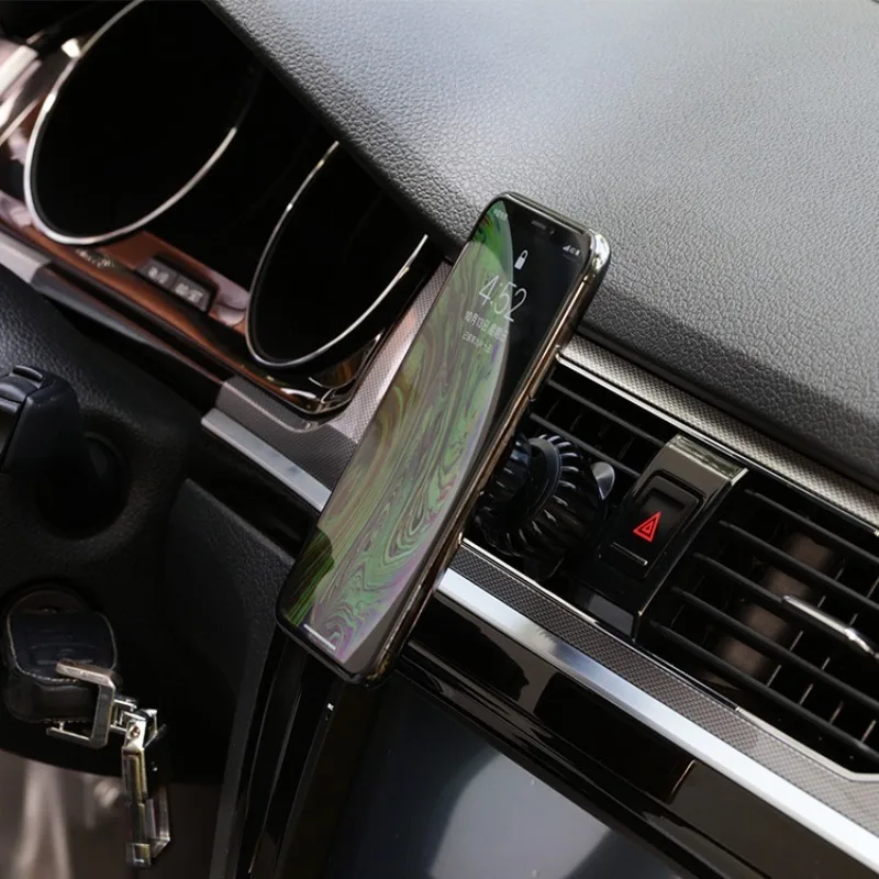 support téléphone voiture,Support magnétique de téléphone portable pour voiture, accessoires de voiture, rotation réglable à 360 degrés 2