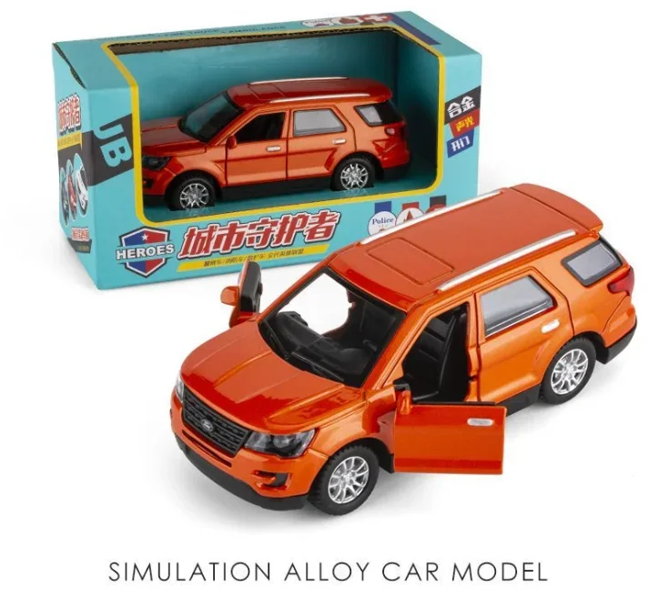 1:36 Ford Explorer Alloy Car Model Diecasts & Toy Vehicles For Children Gifts Boy Toy Free Shipping Original Box P2 2
