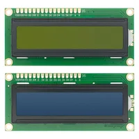 LCD1602+I2C Module Blue / Yellow Green Screen 16x2 Character LCD Display PCF8574T PCF8574 IIC I2C Interface 5V for arduino 2
