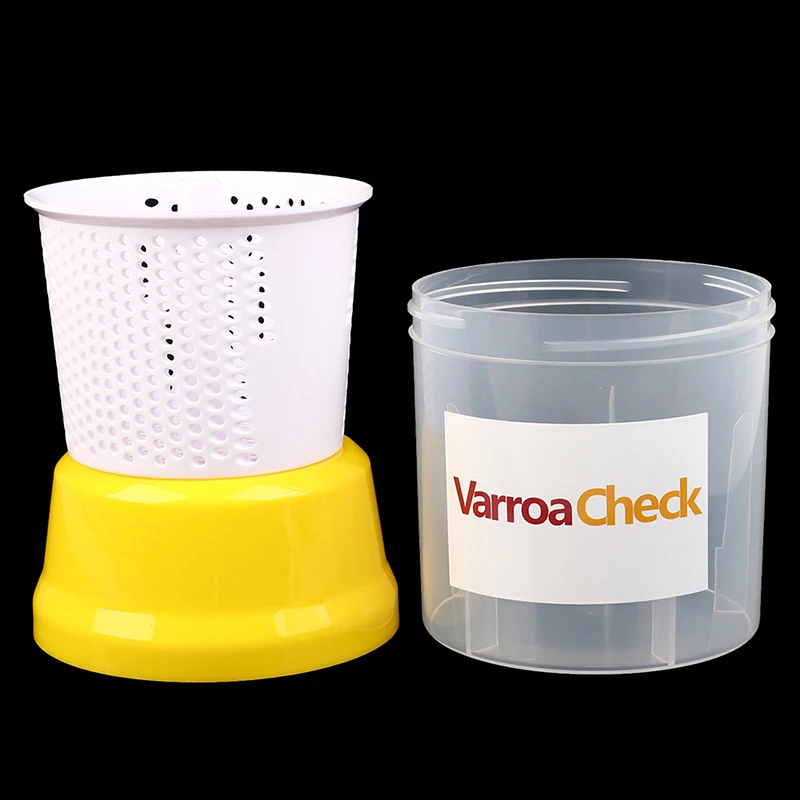 1 Pcs Beehive Varroa Mite Test Bottle Varroa Tester Easy Check Treatment Beekeeping Equipment