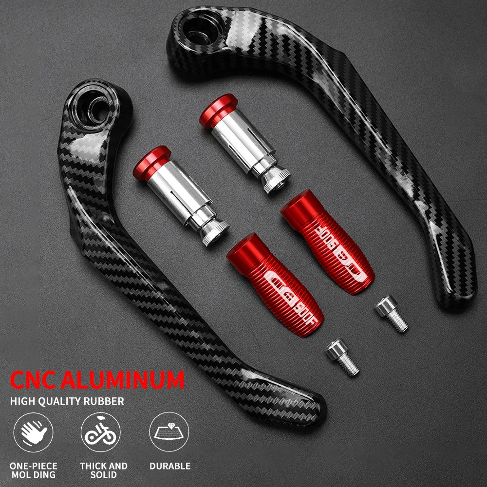 

Motorcycle Handlebar Grips Guards Brake Clutch Levers Handle Bar Protector Guard FOR honda CB900F Universal Aluminum Accessories