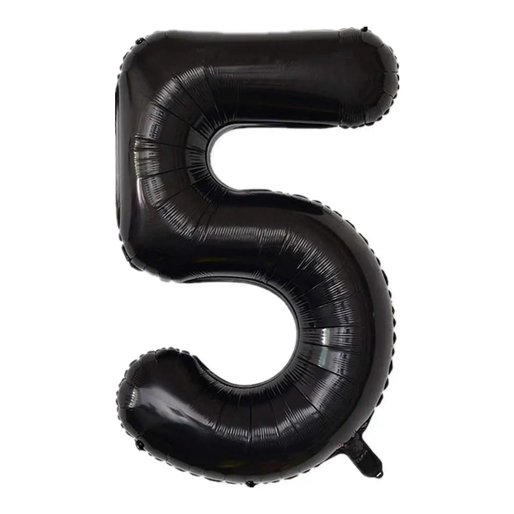 Rainbow Gradient Number Foil Balloon for Celebrations – 32-Inch
