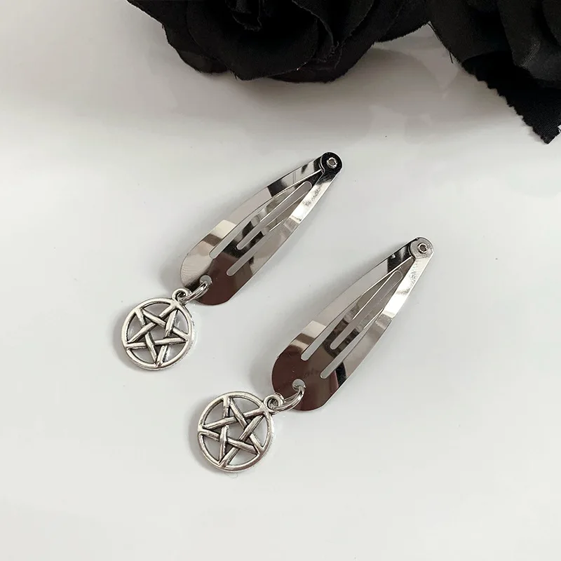 Pince à cheveux en perles style Boho, en éponge, en mousse noire, pour