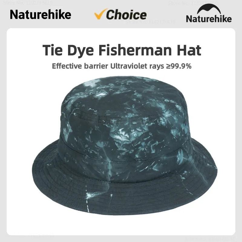 

Naturehike Sunshade Fisherman Hat Leisure Tie-Dye Men Outdoor UPF50+ Sun Protection UV Protection Fishing Hat 100% Cotton Cap