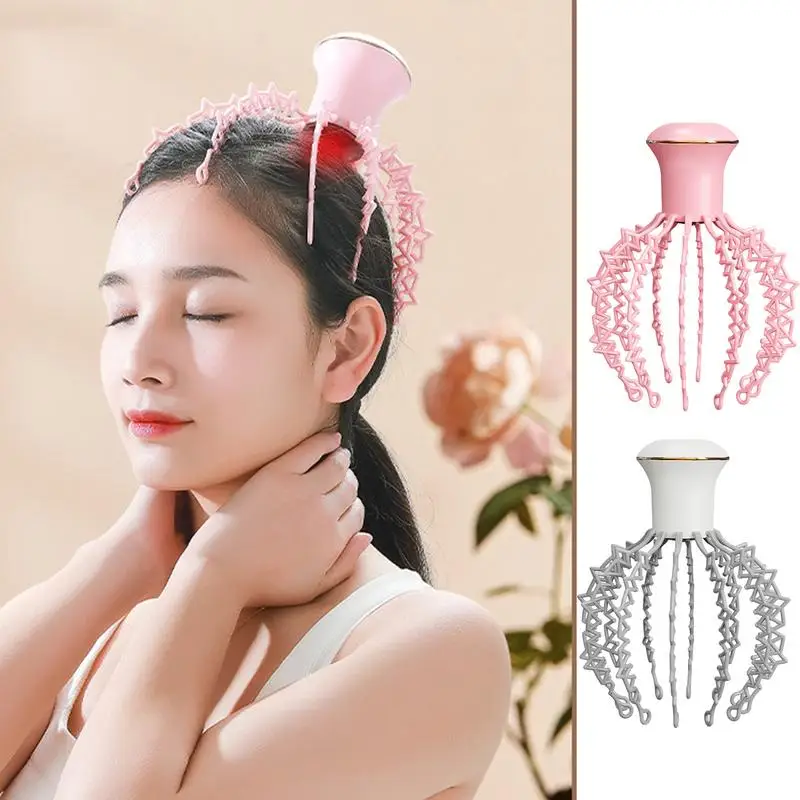 

Cordless Head Scalp Massager 6 Modes Electric Scalp Stimulator Massage Claw Small Artifact Scratching Remove Muscle Tension