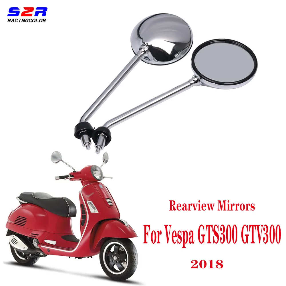 Motorcycle Accessories Rear View Rearview Side Mirrors for Vespa GTS