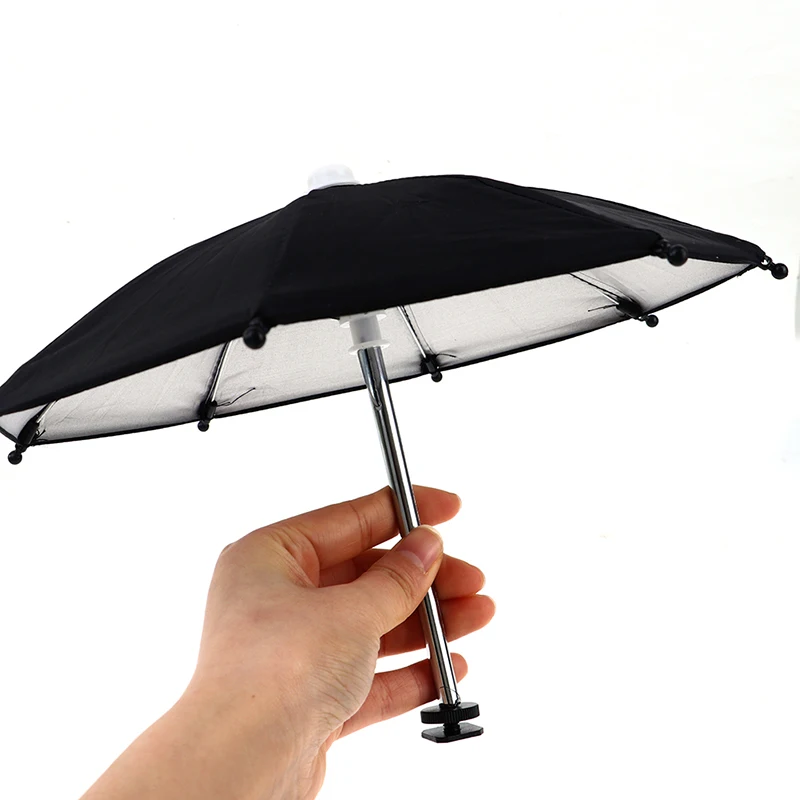 Black DSLR Camera Umbrella Sunshade and Rain Cover Holder
