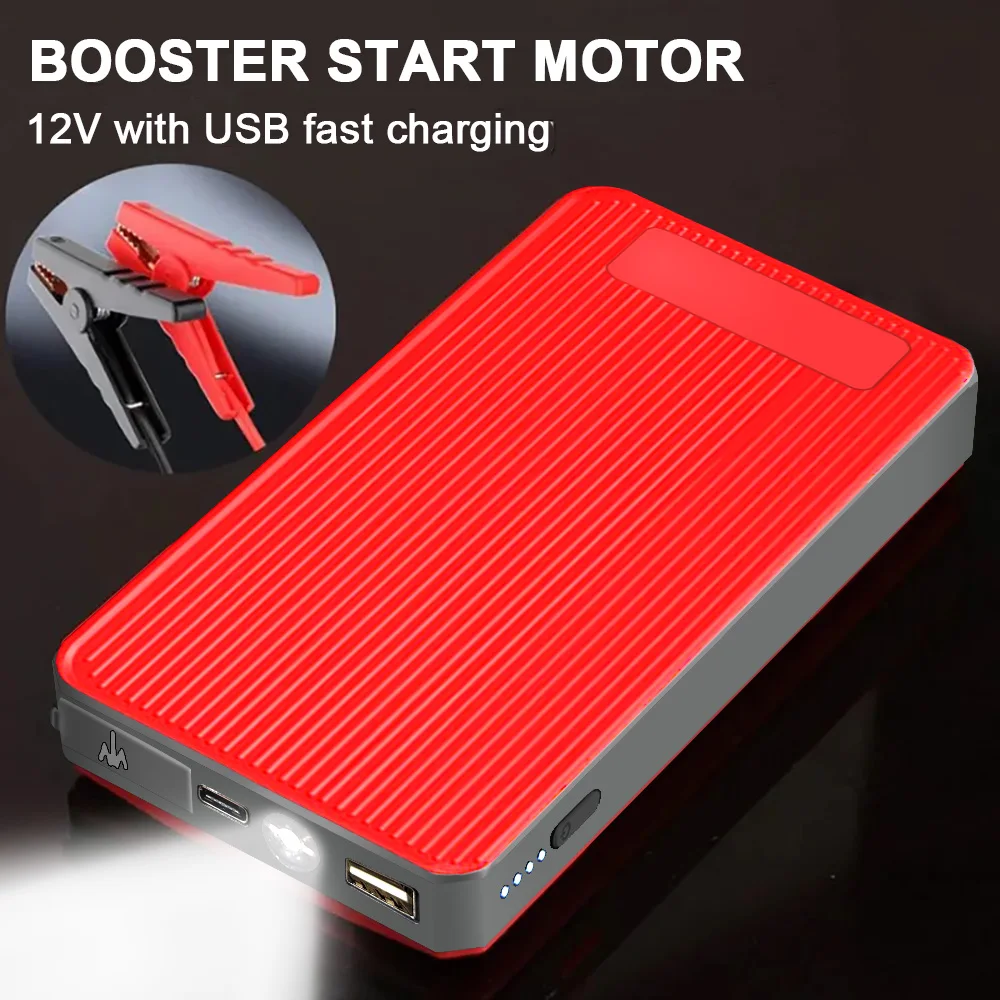 A bateria de carro port&aacute;til salta o starter, come&ccedil;ando o dispositivo,universal, 12V,carregador do impulsionador, banco do poder